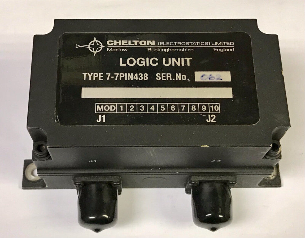 CHELTON Electrostatics Type 7-7PIN438 7 PIN LOGIC Unit Logic Control Module