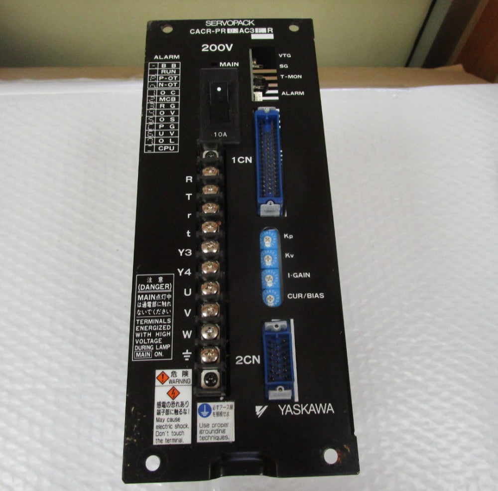 YASKAWA ELECTRIC AC SERVOPACK DRIVE CACR-PR03AC3ER 200V