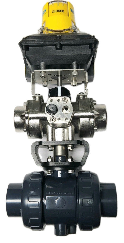 ASAHI AMERICA BS79PSG6 Pneumatic Actuator 120 PSI ACCUTRAK 1040NBY2A2M020001839