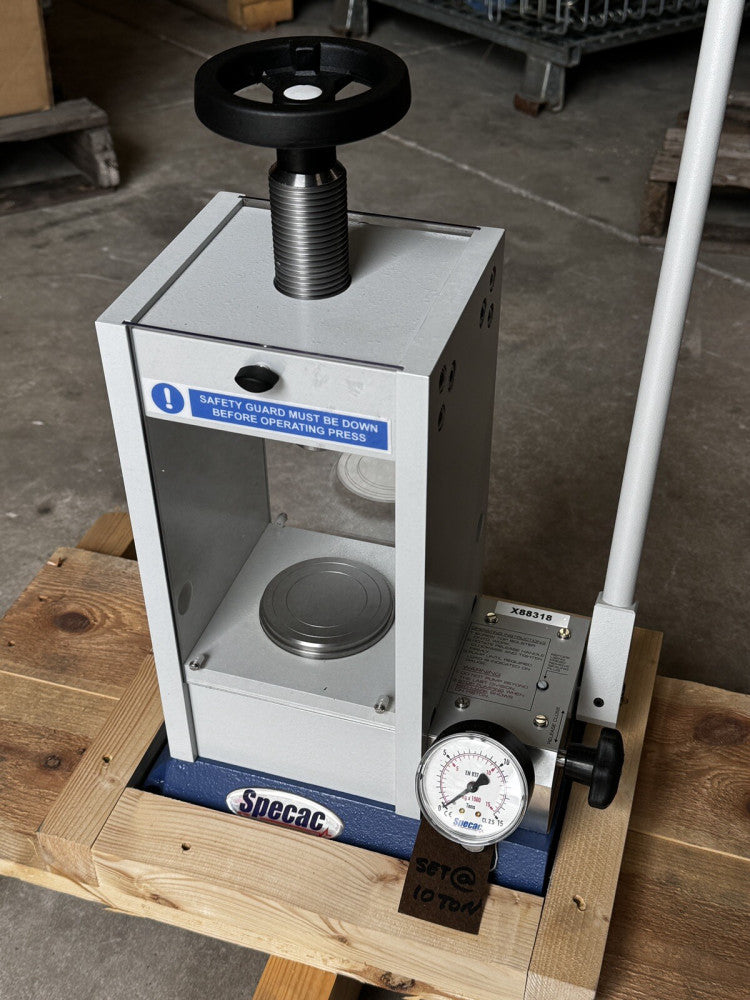 (Perkin Elmer) Specac KBr 15-ton Benchtop Press