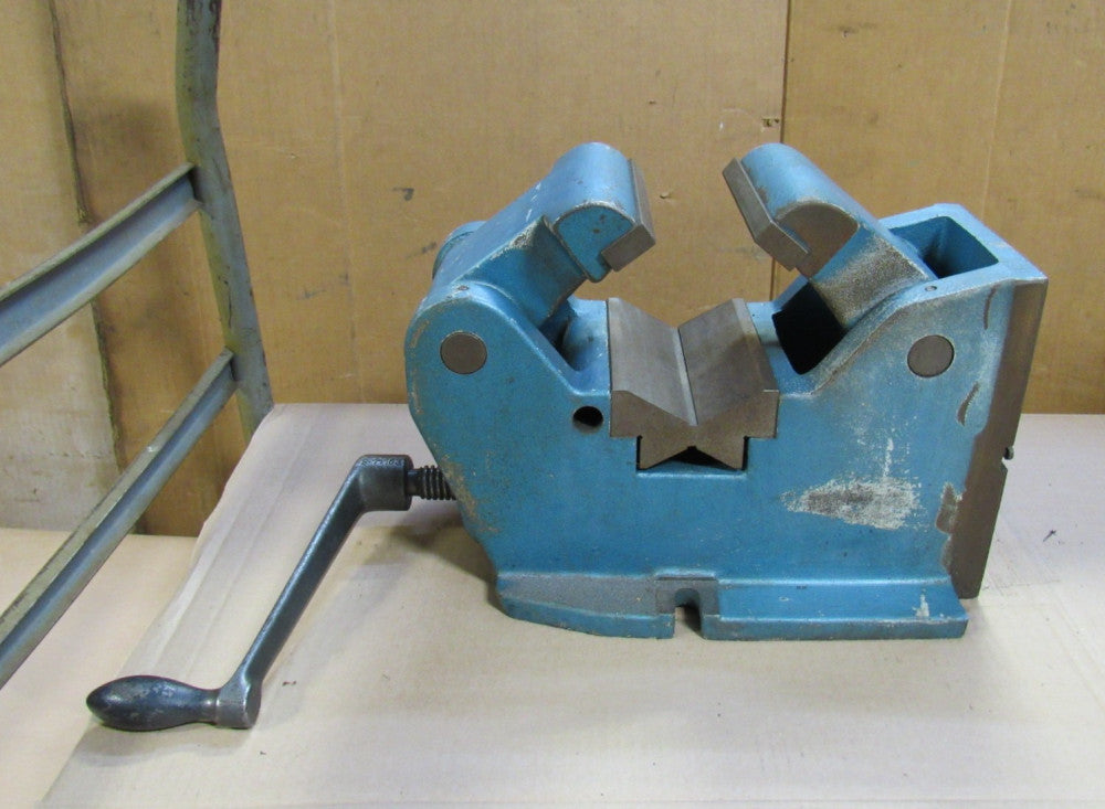 BISON SHAFT BAR STOCK HOLDING MILLING MACHINE VISE 6" - USED