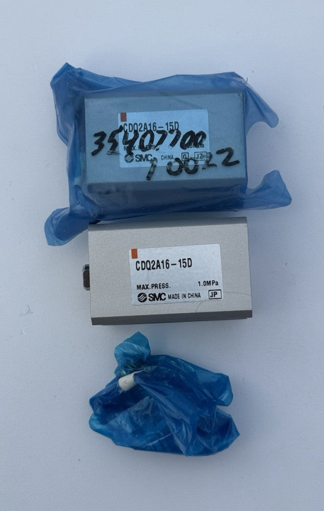 Lot of 2 - SMC CDQ2A16-15D Compact Cylinder - Unused