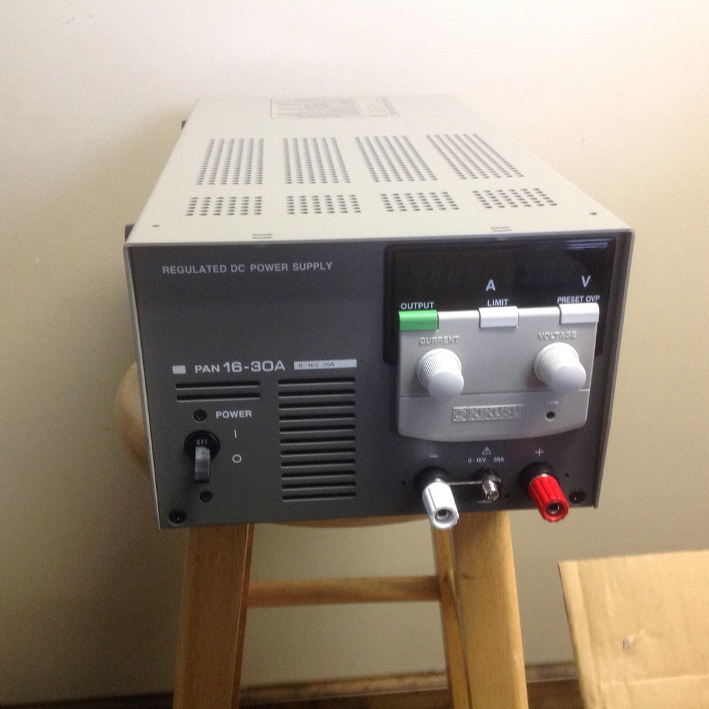 Kikusui PAN 16 30A Regulated DC Power Supply