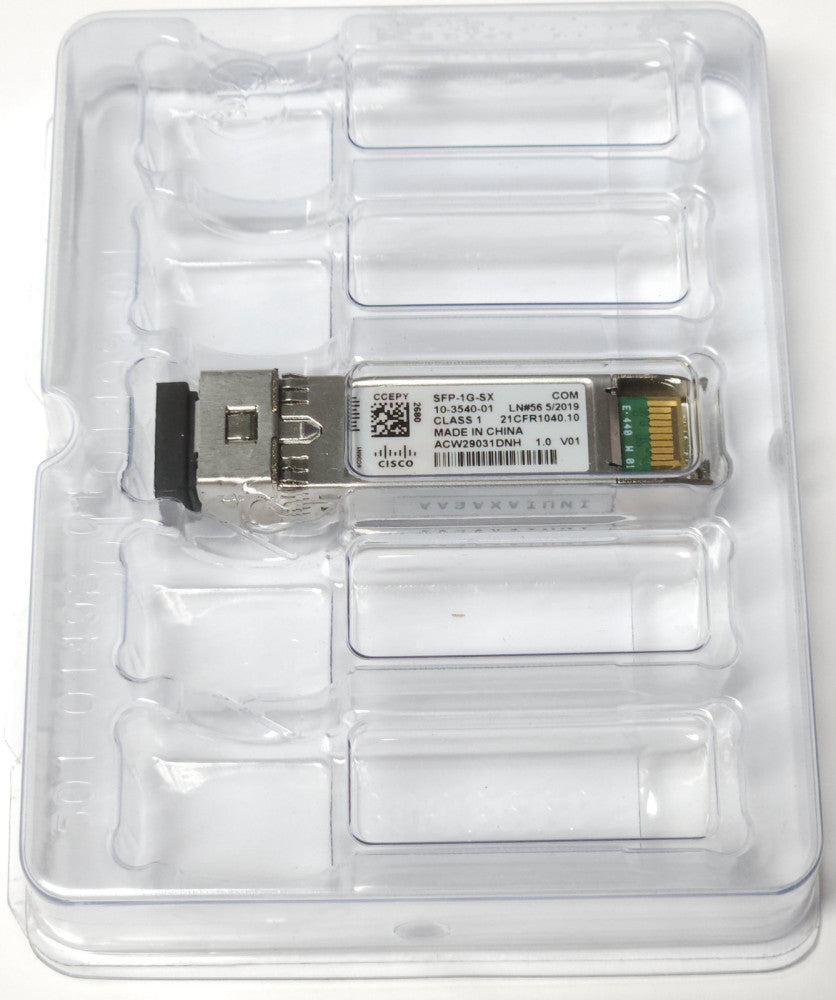 CISCO OEM SFP 1G SX 10-3540-01 Optical Transceiver Module ACW29031DNH 1.0 Vol 21