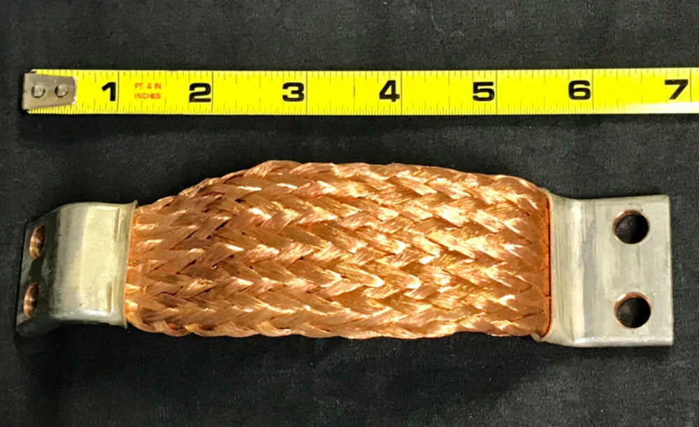 EATON CUTLER HAMMER Type LA 600 LD HLD CU Copper Buss CONNECTOR BRAIDED STRAP
