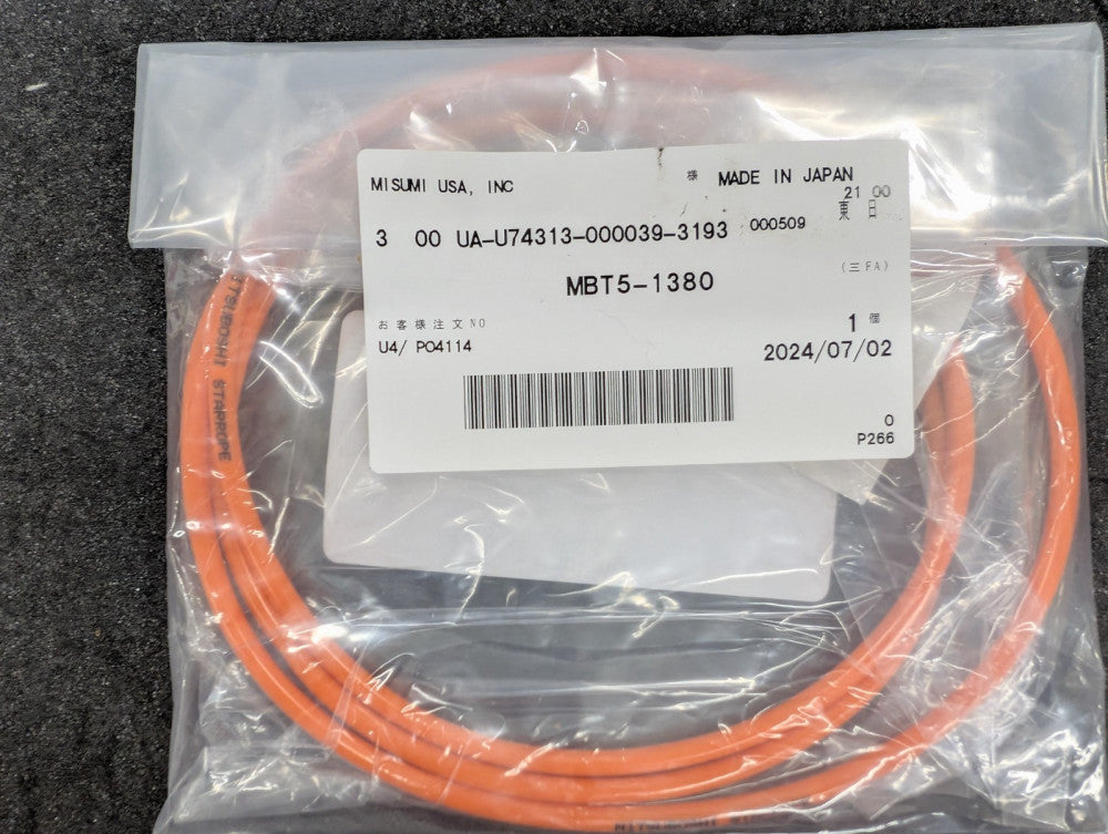 New, Misumi, MBT5-1380, ROUND BELTS - POLYURETHANE