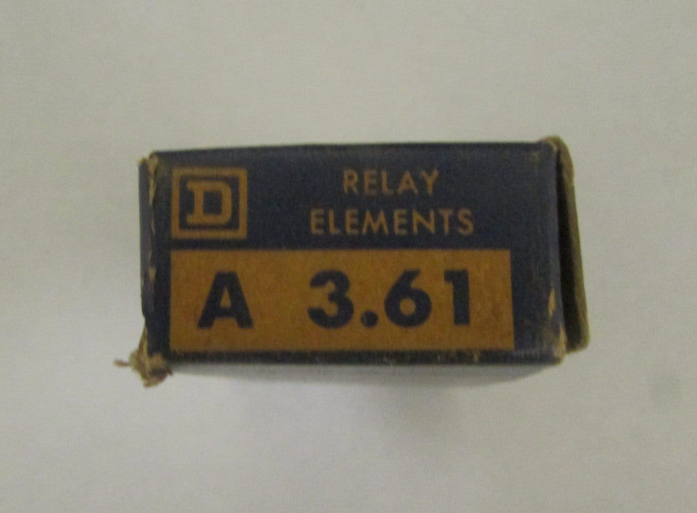 SQUARE D A 3.61 Thermal Overload Relay Heater Element A 3 61