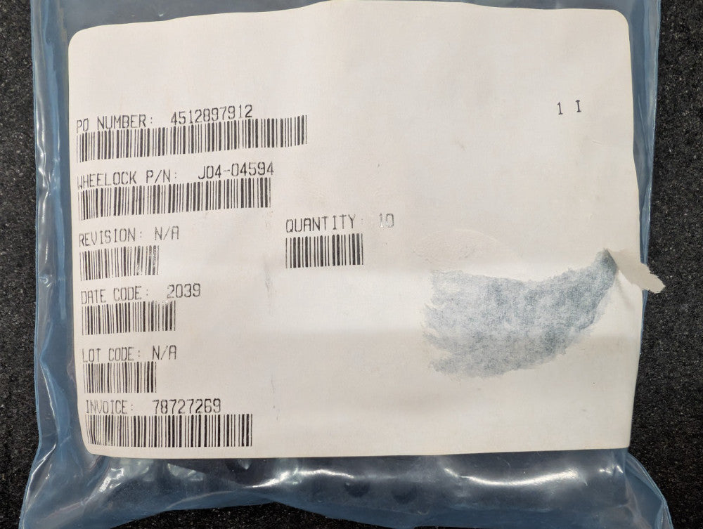 New, Cooper Bussmann, TB100-04SP, CONN BARRIER STRIP 4CIRC 0.375 INCH