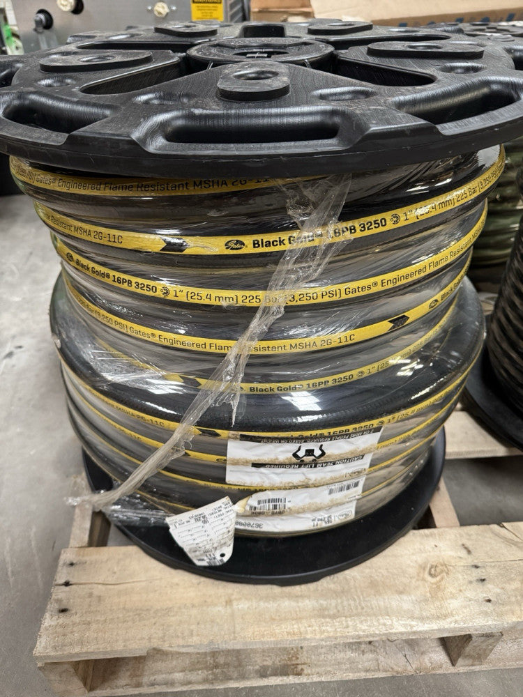 Gates Black Gold 16BP Hydraulic Hose 3670-0806 - 1" - 165ft