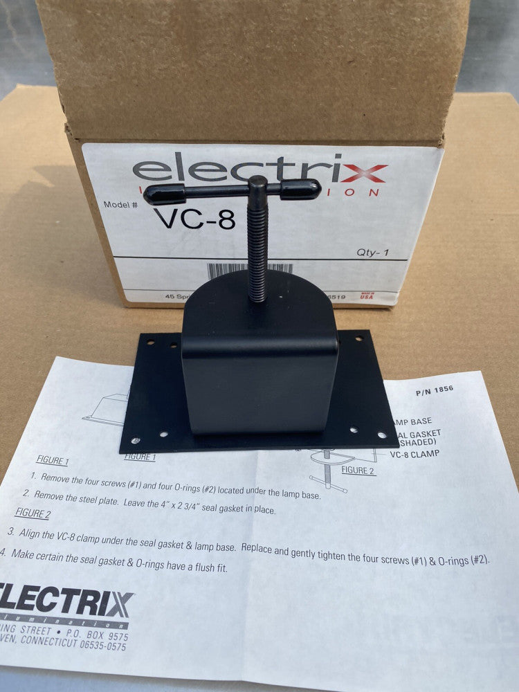 New Electrix VC-8 Vice Light Clamp For Use W/ Integrated Models 7700, 7704 7750