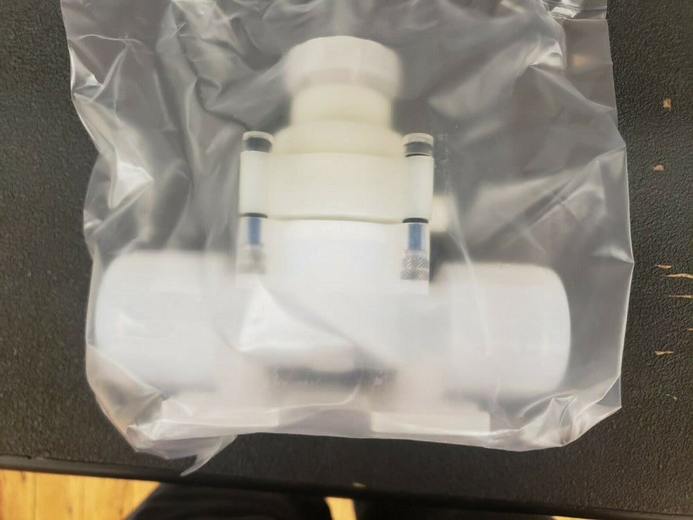 NEW, SAINT-GOBAIN, JV2-F1216MT-B-3, 2-Way Valve, Normally Closed, PFA Flare nut