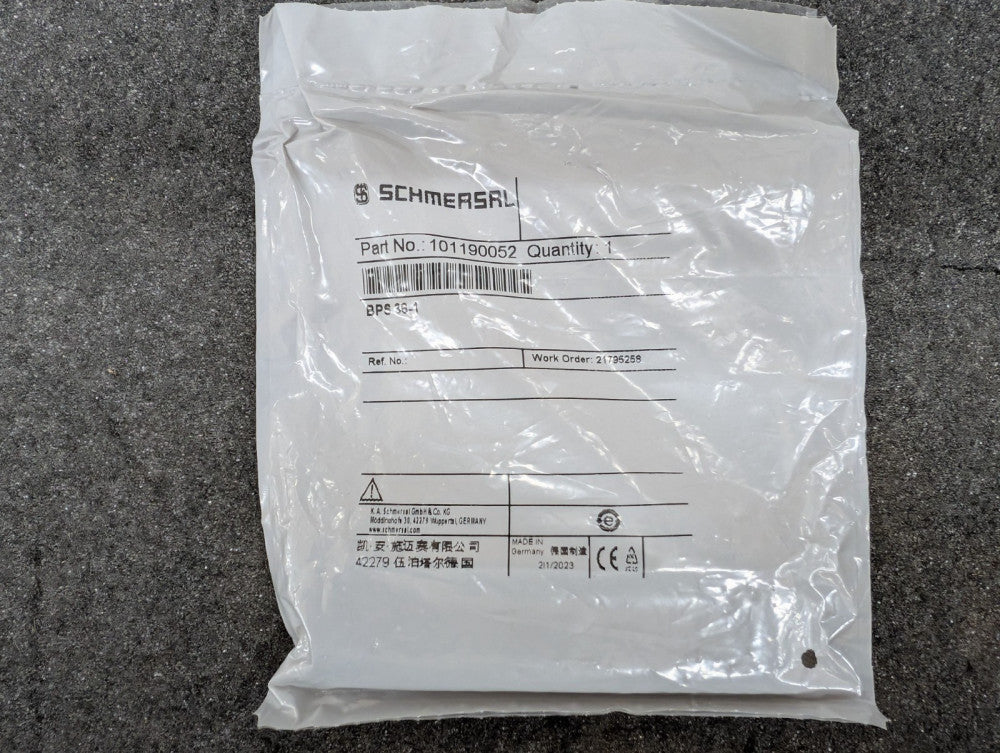 New, Schmersal, BPS 36-1, ACTUATOR, MAGNETIC SAFETY SENSOR, Alt P/N - 101190052