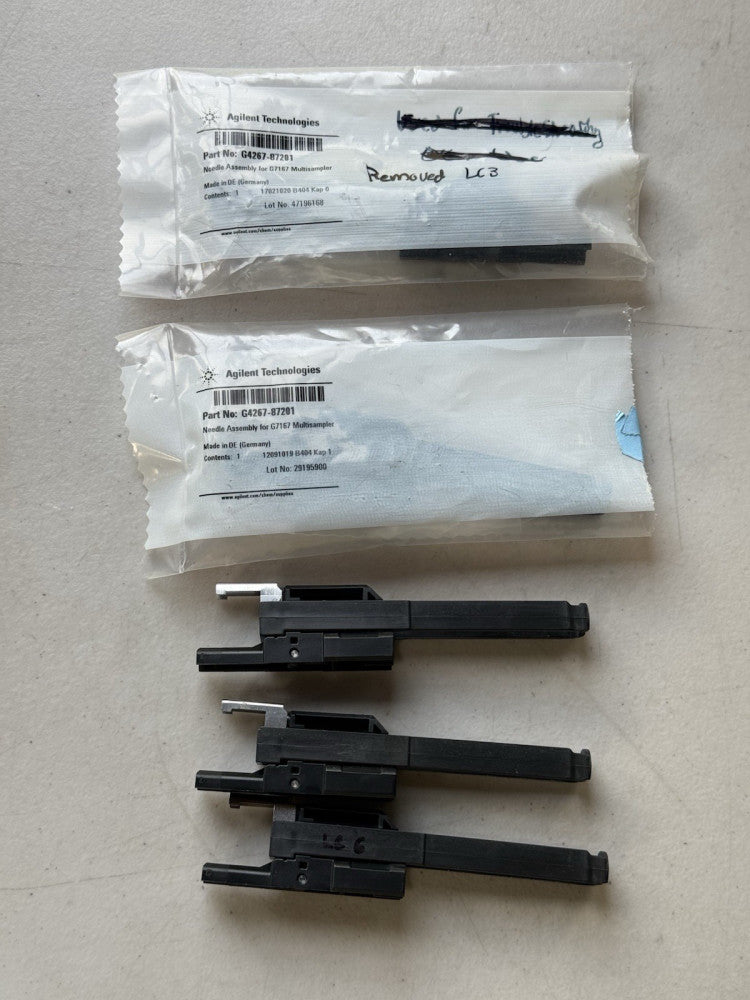 Lot of 5 - AGILENT G4267-87201 - Needle Assembly for G7167 Multisampler - Used