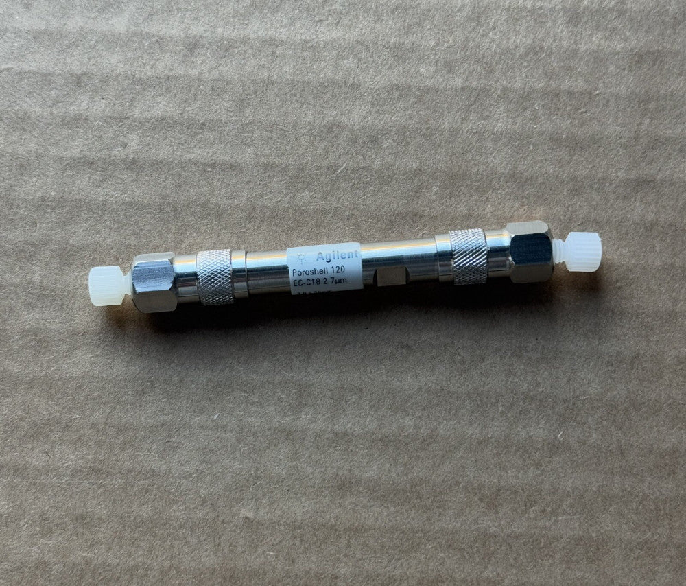Agilent InfinityLab Poroshell 120 EC-C18 3.0x50mm 2.7µm Column 699975-302 - Used