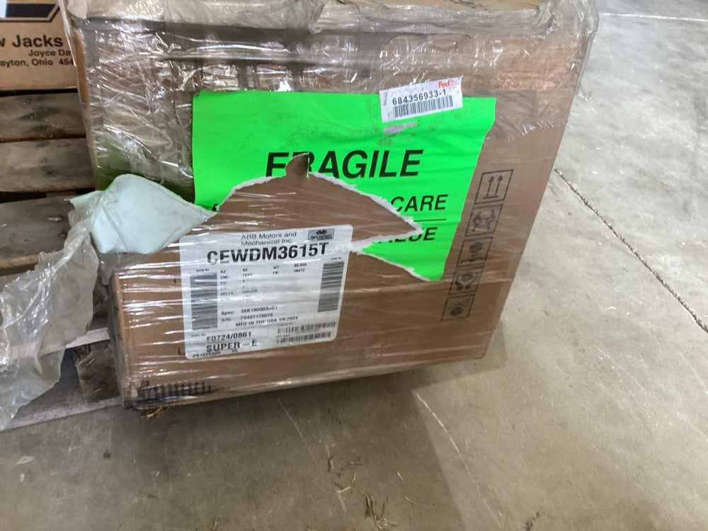 ABB Baldor 5 HP Motor CEWDM3615T 3PH, 184TC, TEFC, 60HZ