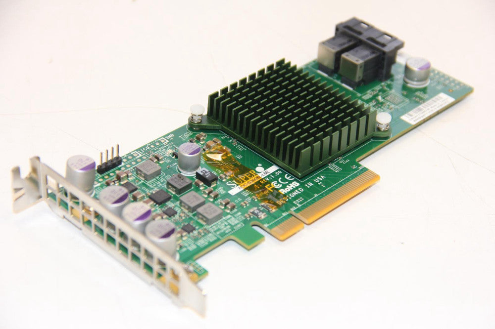 SUPERMICRO AOC-S3008L-L8E 12Gb/s SAS Host Bus Adapter with Low Profile Bracket