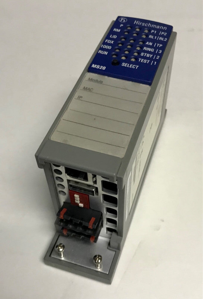 HIRSCHMANN MS20 0800SAAEHH02.0.02 MS20 MICE Switching Module 18-32 VDC