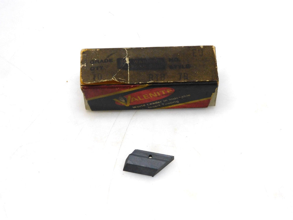 VALENITE RTB 7R CARBIDE INSERT LOT OF 10