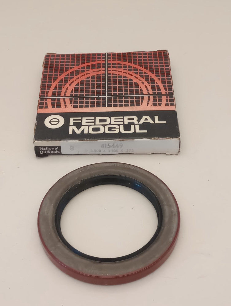 National 415449 Oil Seal 2.500" ID X 3.500" OD X 0.375" W