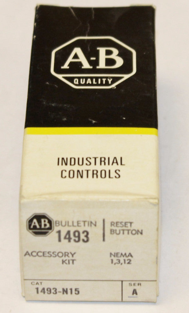 ALLEN BRADLEY Nema 1, 3 & 12 Starter Enclosure Reset Button 1493 N15