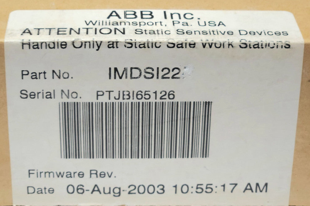 ABB BAILEY IMDSI22 Infi 90 Digital Input Module