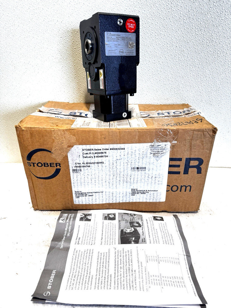 Strober KL202AG0160MQ Gear Reducer... 16:1 Ratio