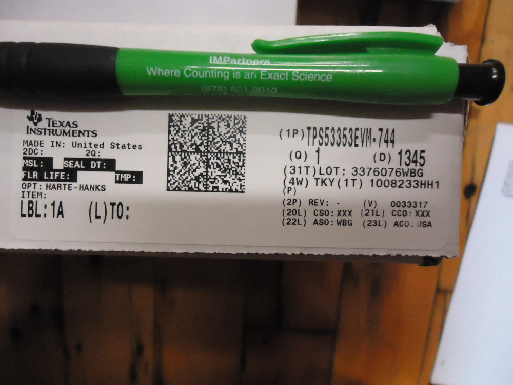 Texas Instruments TPS53353EVM-744 High-Efficiency, 20-A, Synchronous Buck Conver