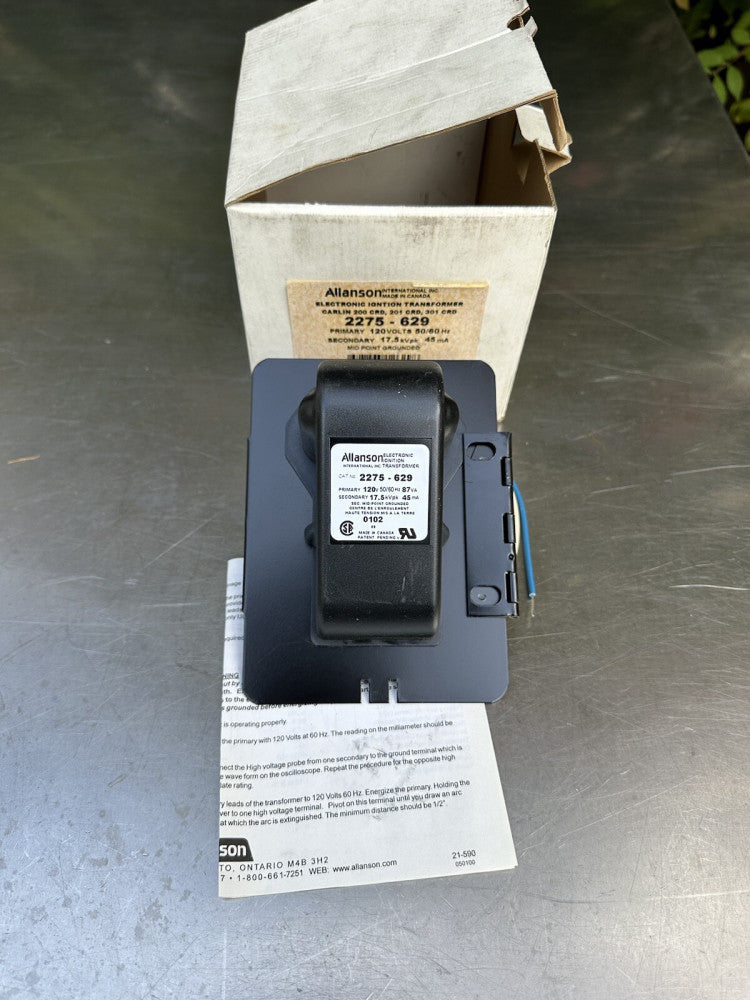 Allanson 2275-629 Electronic Ignition Transformer for Carling 200 201 301 CRD
