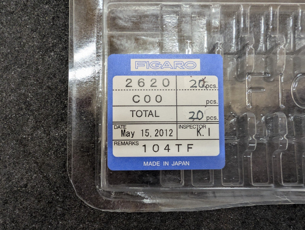 New, Figaro, TGS2620, MEC TH RAD VAPOR SENSOR - Lot of 3pcs