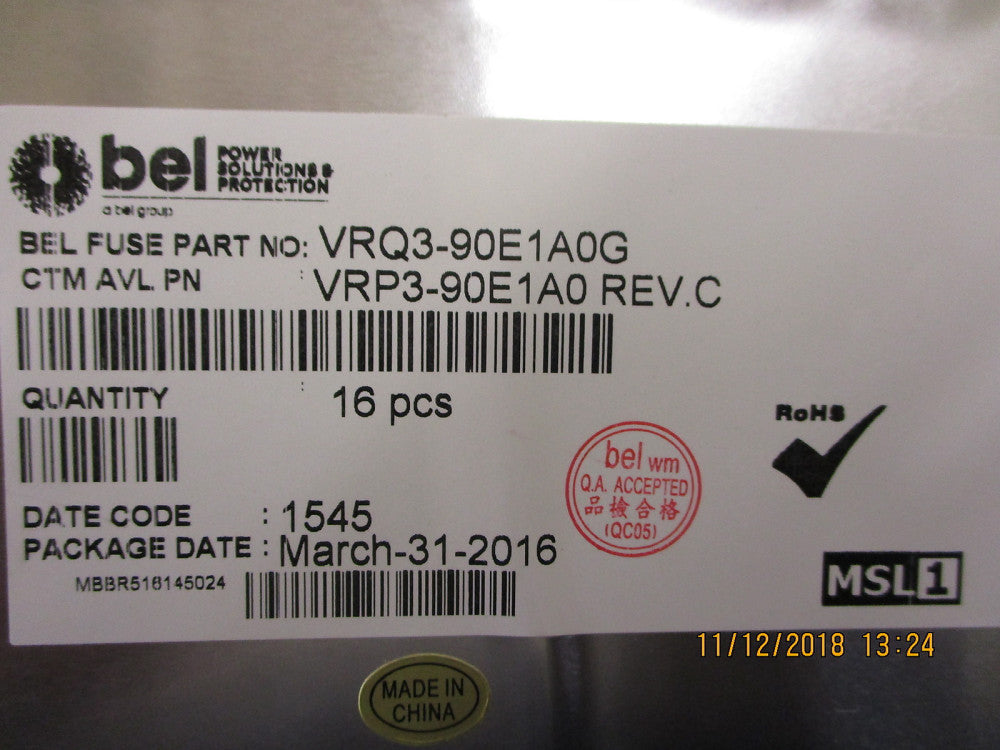 VRP3-90E1A0 Bel Fuse NON-ISOLATED DC/DC CONVERTERS BRAND NEW! 16 PIECES