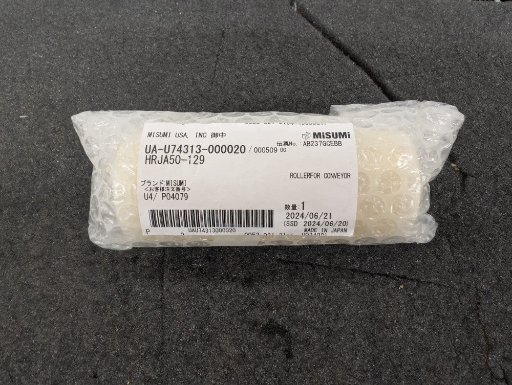 New, Misumi, HRJA50-129, CONVEYOR ROLLERS - PLASTIC
