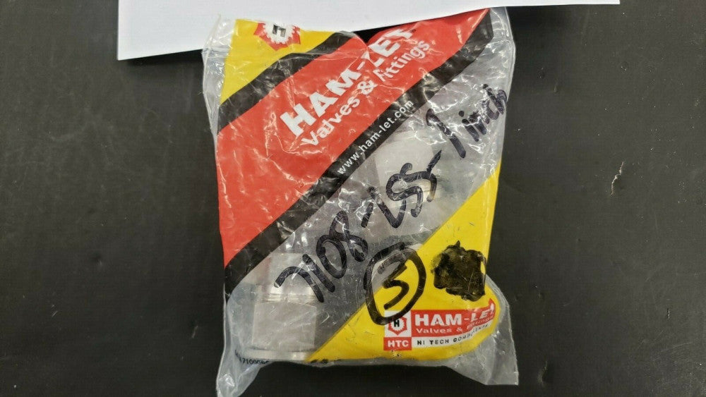New, Ham-let, 7108L-SS-1, Cap 7108L SS 1