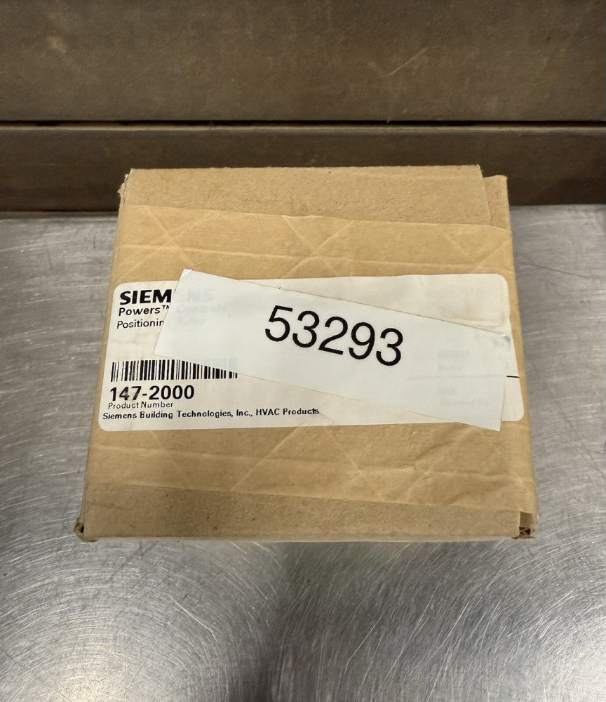 Siemens 147-2000 Powers Positioning Relay - New