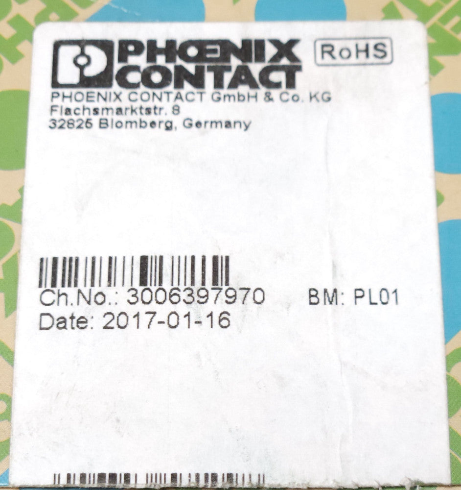 BOX OF 5 PHOENIX CONTACT UCT1 TM 6 Terminal Marker CARD for Wire Terminal Block