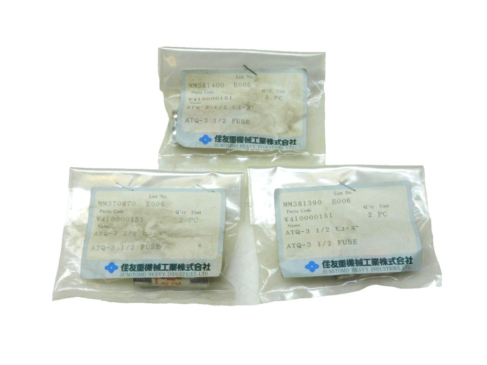 Feraz Shawmut ATQ-3 1/2 3.5Amp Amp-Trap Fuse (New - Lot of 6)