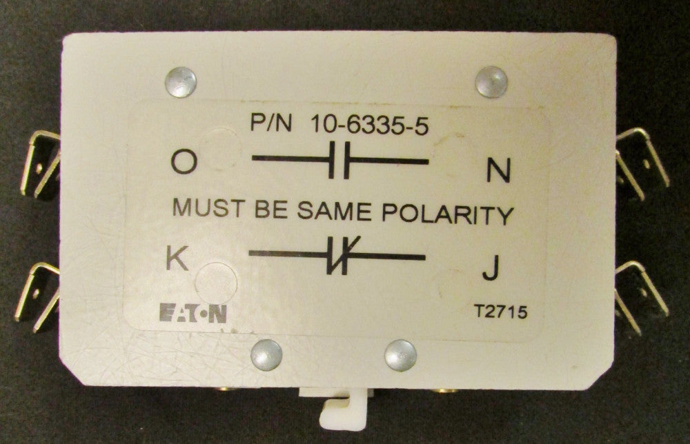 EATON CUTLER HAMMER 10-6335-5 Freedom Auxiliary Contact w/ Terminals 10 6335 5