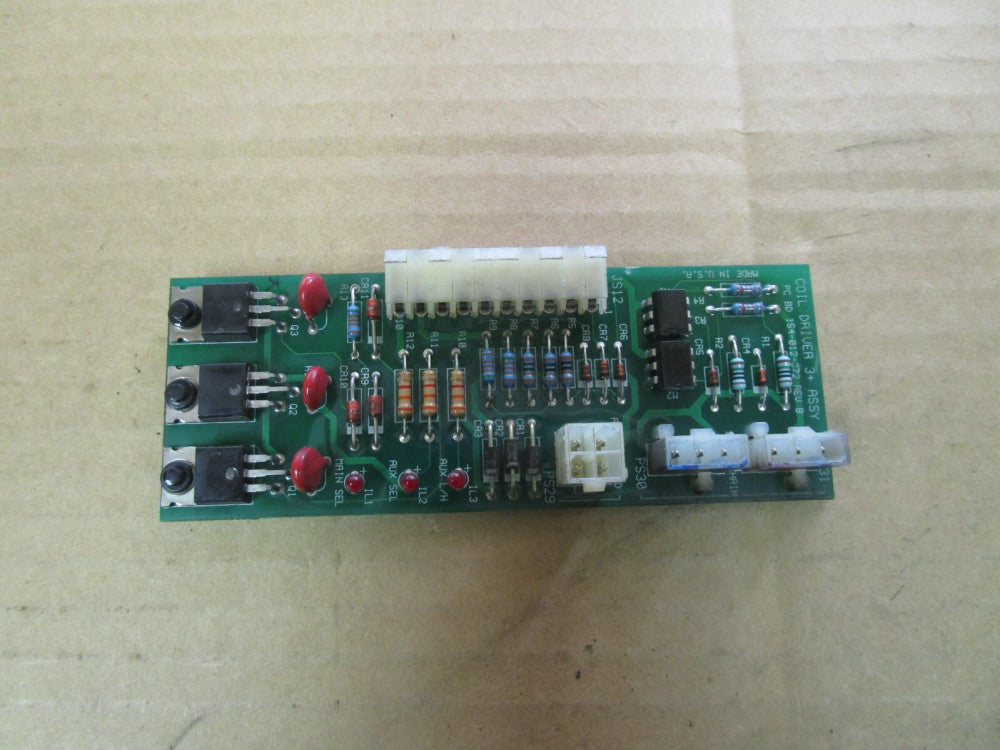 RAYMOND COIL DRIVER BOARD 154-012-372 REV B 154-012-371/001