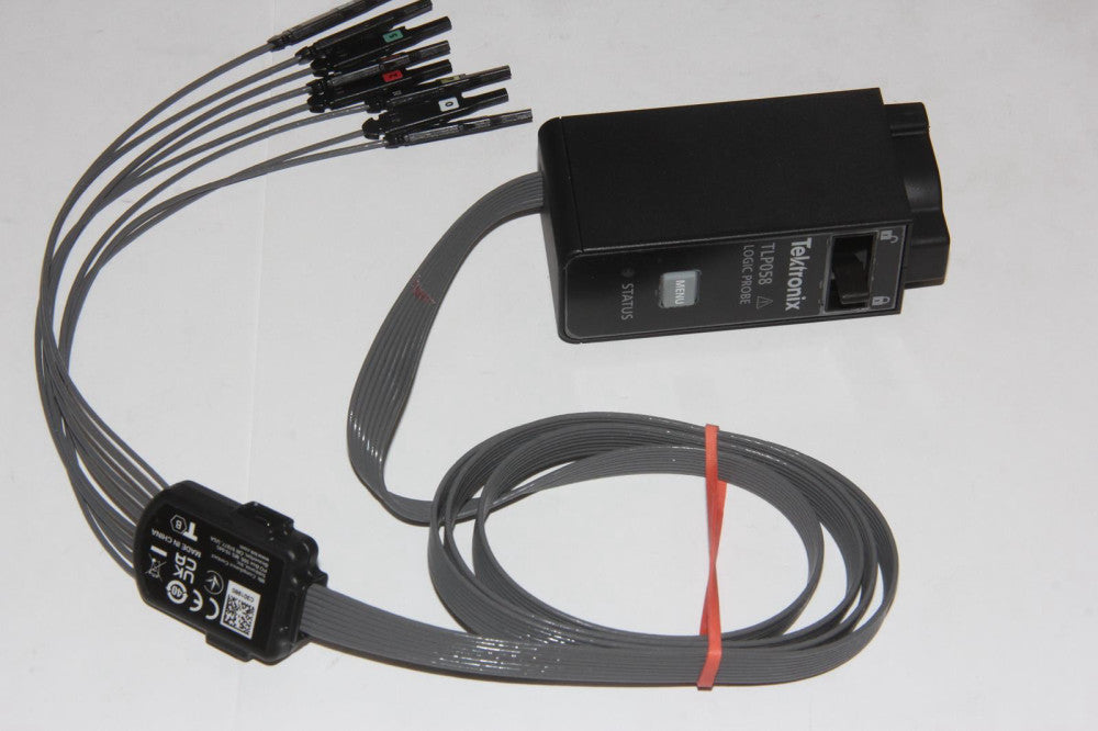TEKTRONIX TLP058 500MHz 8-Channel FlexChannel Logic Probe for 4 5 & 6 Series MSO