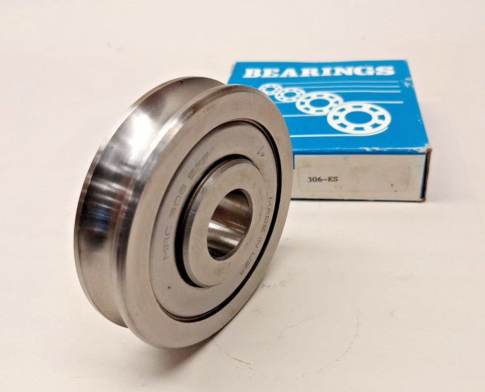 MRC 306ES Ball Bearing Hoist Grooved Double Shielded 0.81 ID x 80mm OD x 23mm W