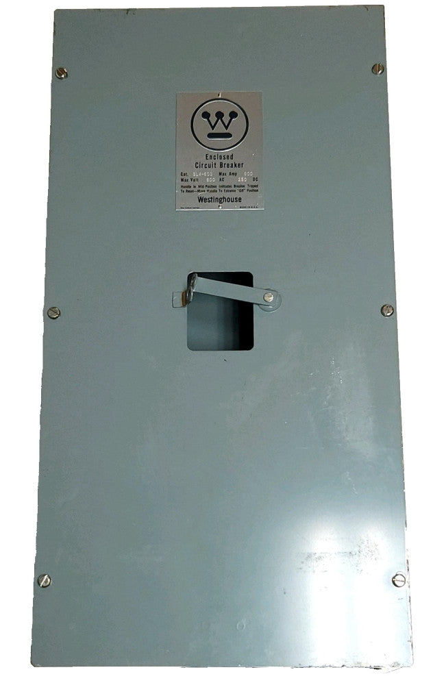 WESTINGHOUSE CUTLER HAMMER SLA-600 SLA600 Circuit Breaker Enclosure Type LA HLA