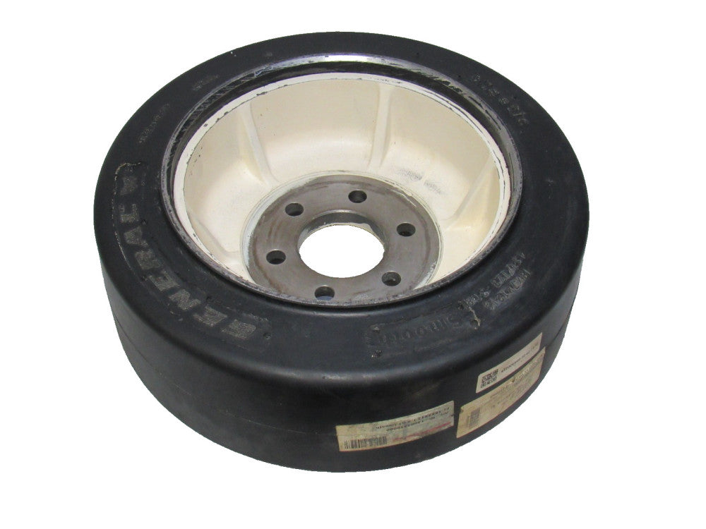 General Tire GT Smooth LiftTruck Forklift Wheel Tire Rim 457/178-308 18X7X12-1/8