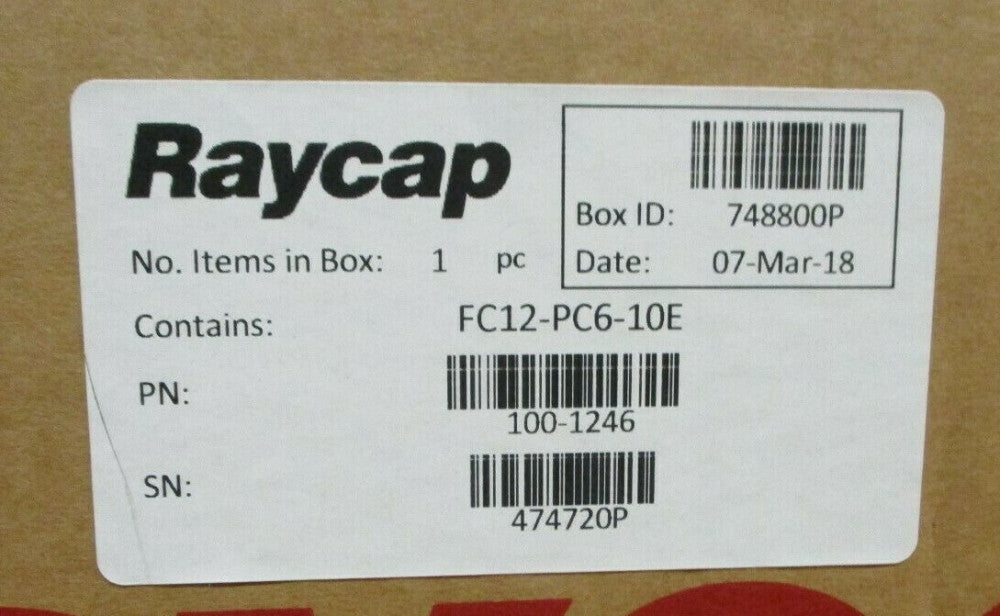 FC12-PC6-10E RAYCAP-CENTRAL CONNECTION FOR 18 FIBER CONNECTION AND 6 POWER CONN