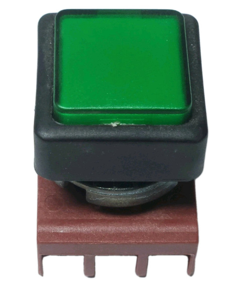 GENERAL ELECTRIC P9SLVD Square Green Indicating Pilot Light with Latch