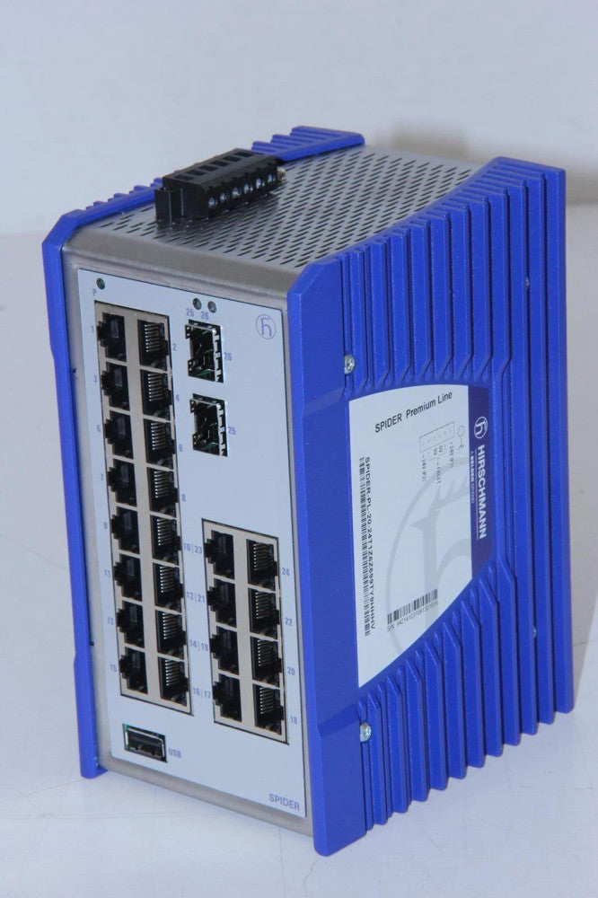HIRSCHMANN SPIDER-PL-20-24T1Z6Z699TY9HHHV Industrial Ethernet Switch