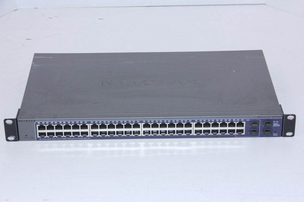 NETGEAR PROSAFE GS748T 48-Port Gigabit Ethernet Smart Managed Switch "TESTED"