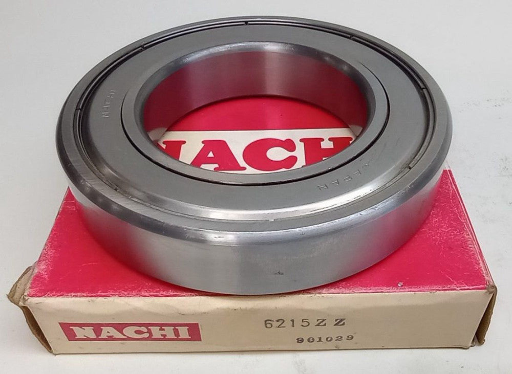 Nachi 6215ZZ Ball Bearing Deep Groove 75X130X25mm 6512-ZZ Double Shielded