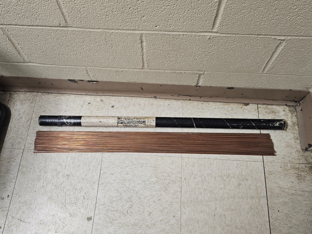 7.10LBS 108PCS Eureka P20-A Bare Welding Rod 3/32" X 36"