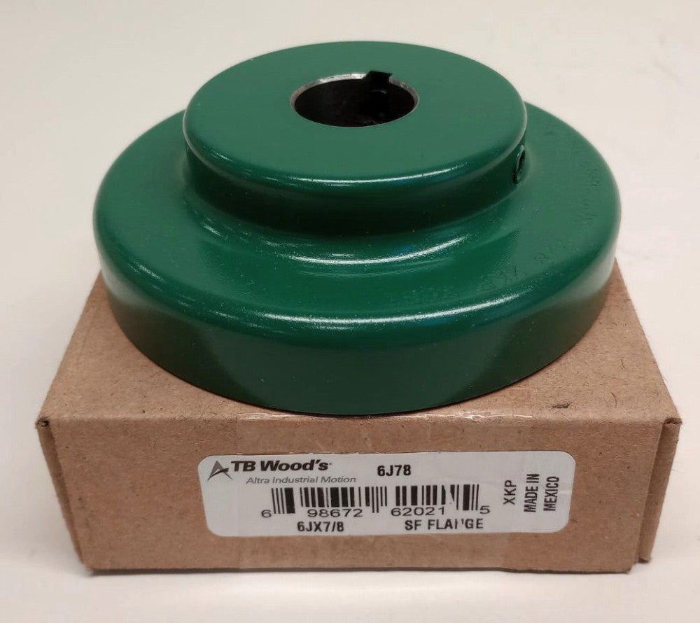 TB Woods 6JX7/8 SF Flex Coupling Flange 6J78 78" Keyed Bore