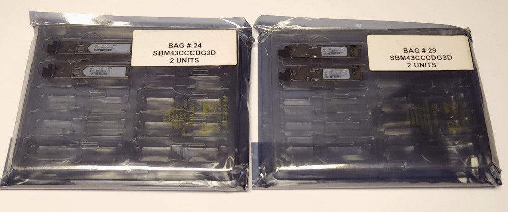 LOT OF 4 SEALED HILINK GPON OLT SBM43CCCDG3D Single Fiber Transceiver Module