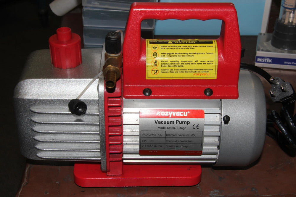 KOZYVACU TA450 4.5CFM 5Pa Thermally Protected Vacuum Pump